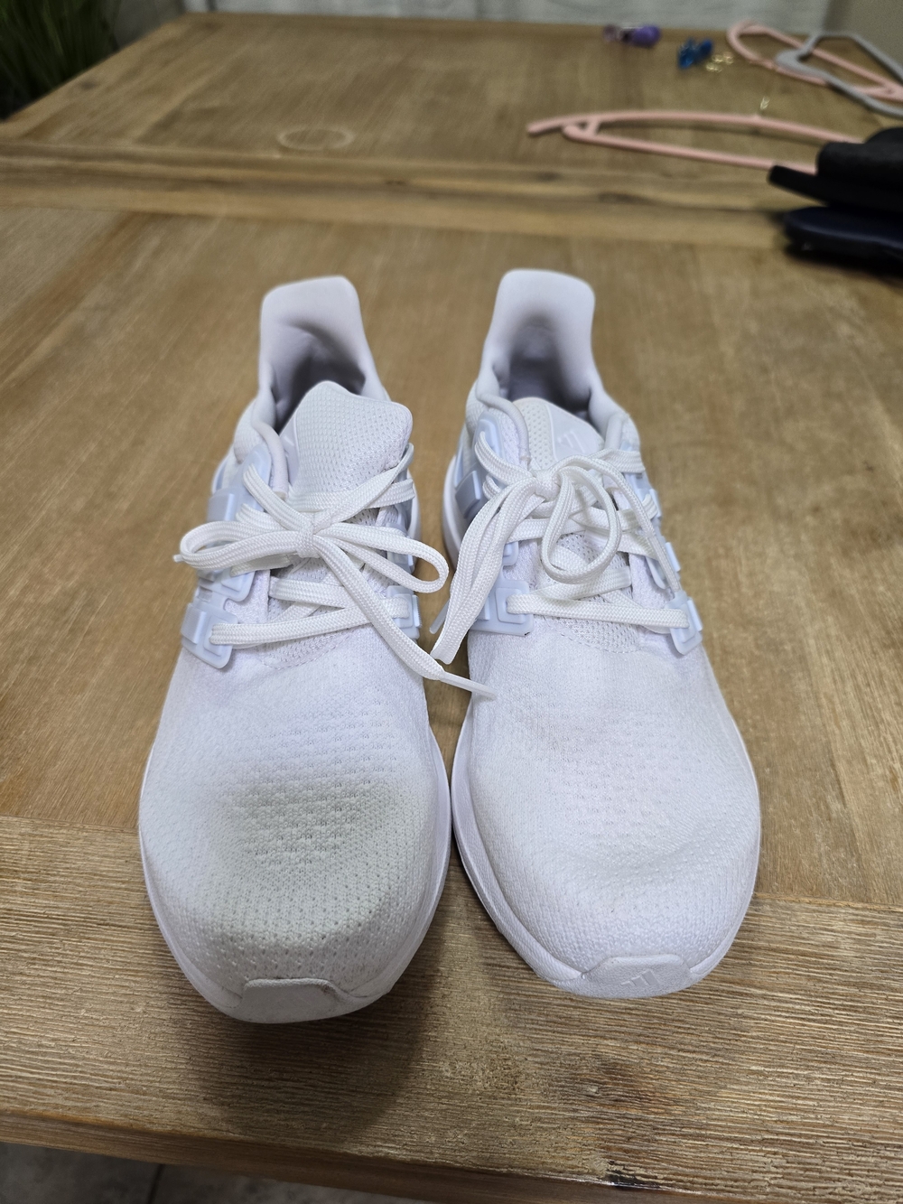 adidas Women's White Lightweight Running Sneakers
